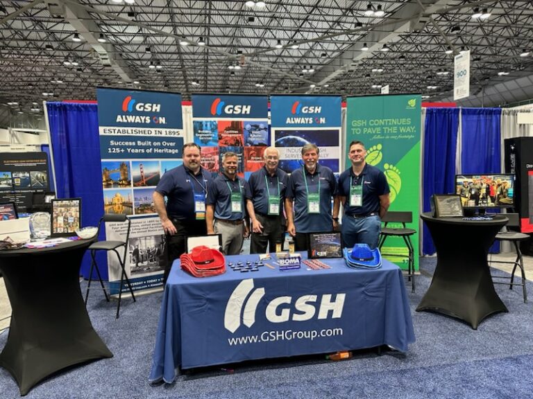 GSH team at GSH booth